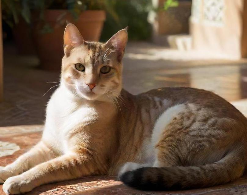 Arabian Mau cat