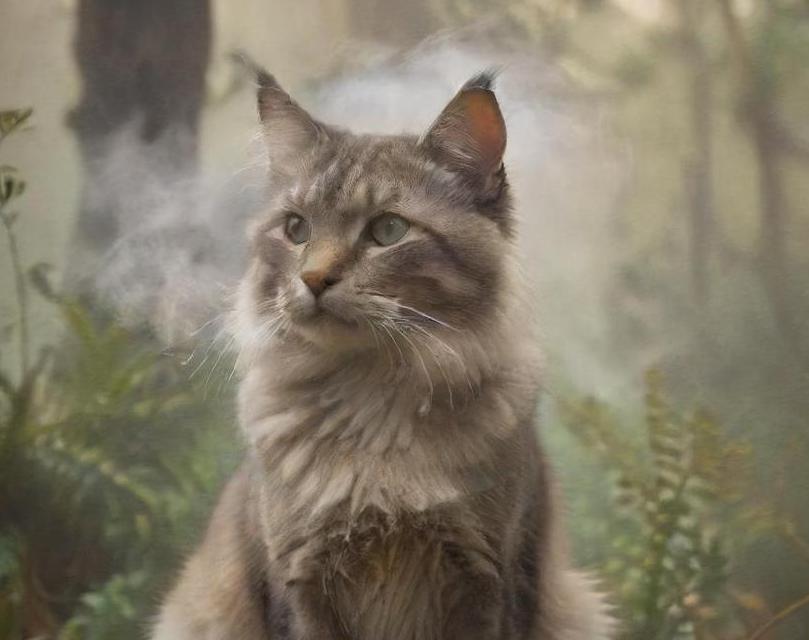 Australian Mist cat