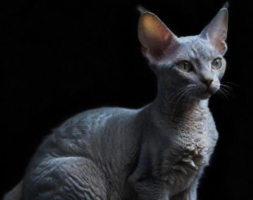 Devon Rex cat