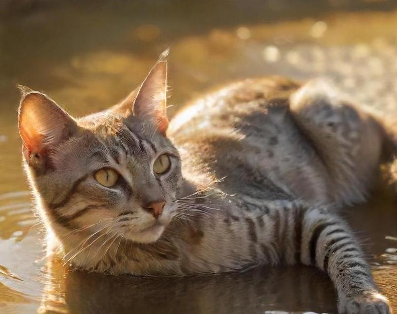 Egyptian Mau cat