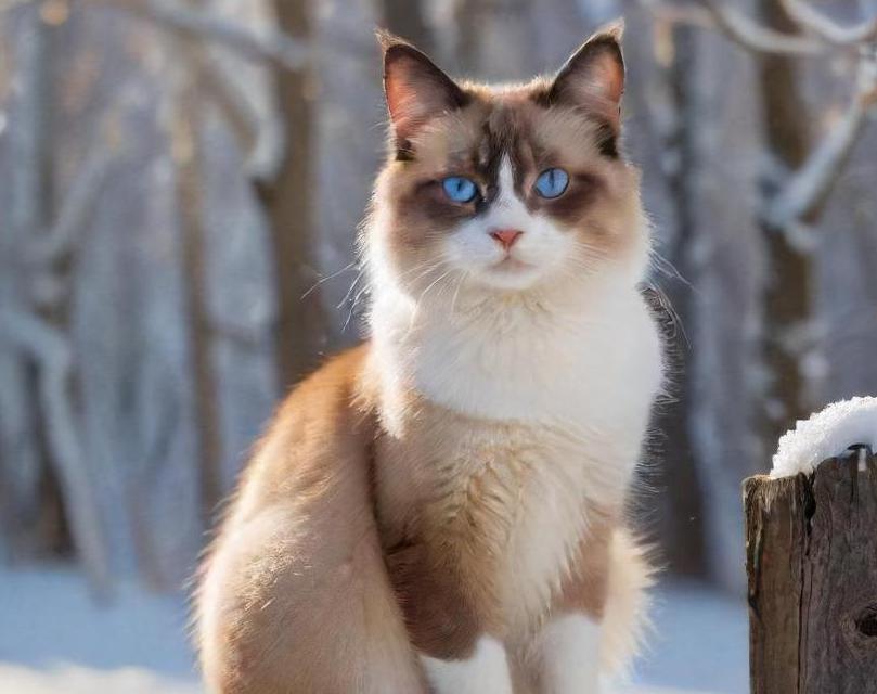 Snowshoe cat