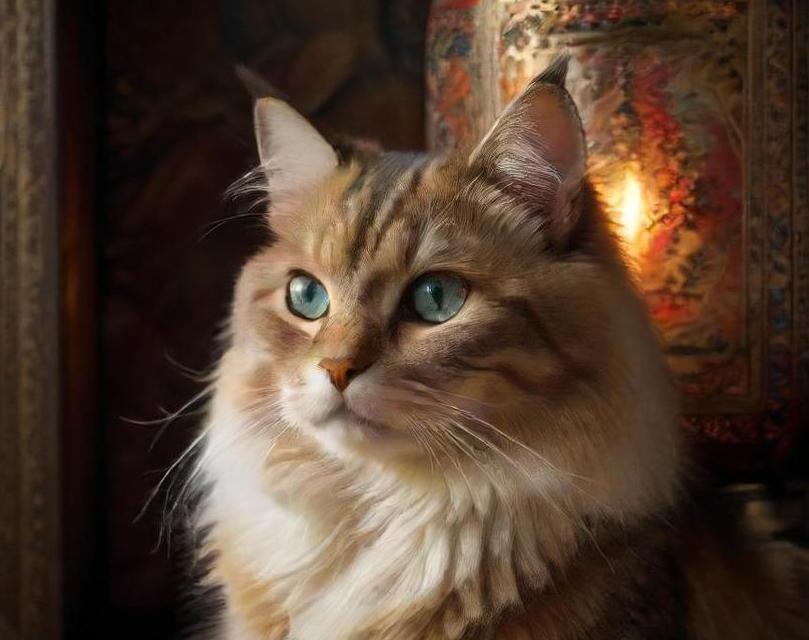 Traditional Persian cat