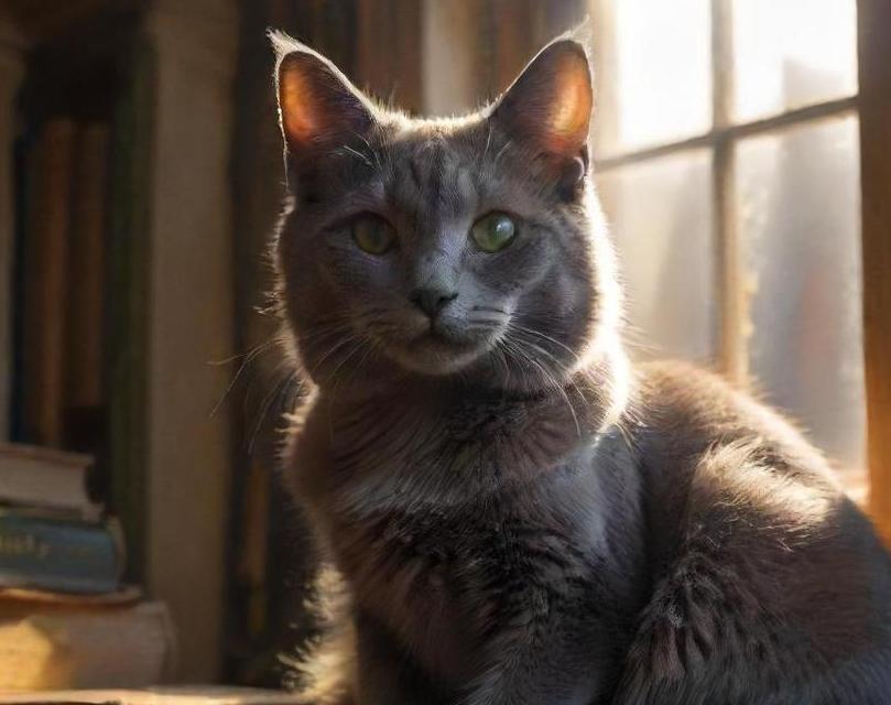 Ukrainian Levkoy cat